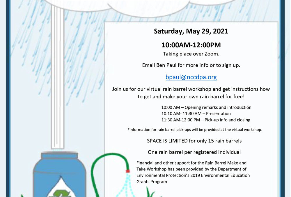 Free Virtual Make-And-Take Rain Barrel Workshop